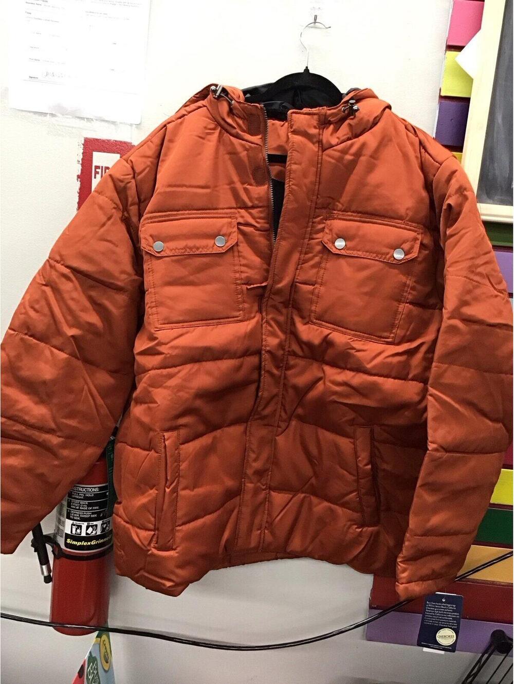 Cherokee womens burnt XXL heavy puffer jacket new from jcp